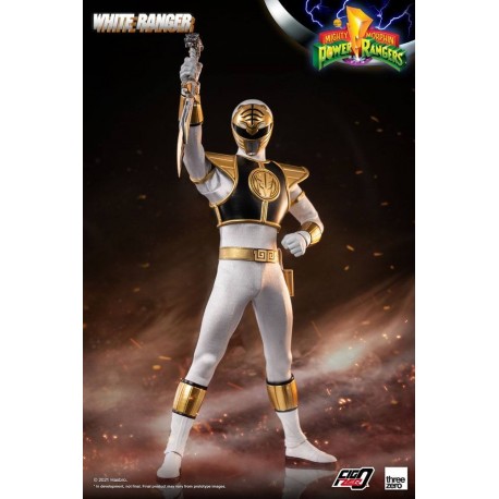 Mighty Morphin Power Rangers FigZero Action Figure 1/6 White Ranger 30 cm