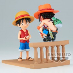 Monkey D Luffy & Portgas D Ace World Collectable Log Stories